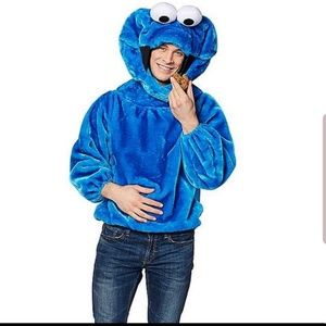 Seasme Street Adult Cookie Monster Costume